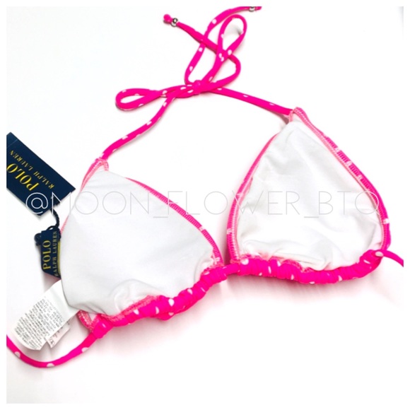 Polo Ralph Lauren Polka Dot Bikini Top - Picture 6 of 12